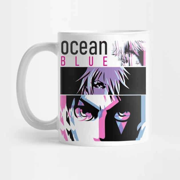 Ocean Blue vaporwave1 by HailDesign